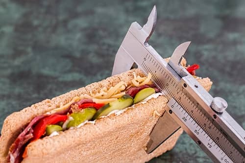 как да отслабнем бързо, сандвич дебелина мерене с шублер