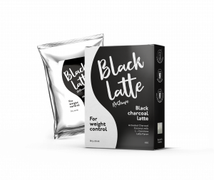 Black Latte кафе с активен въглен отслабване България