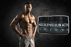 Musculin Active, мъж с мускули