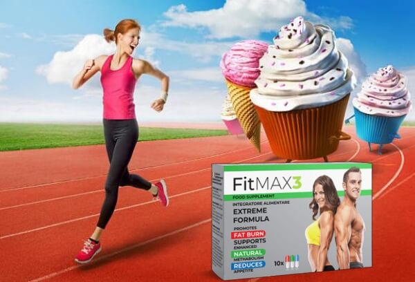 FitMax3 за отслабване, жена, кексчета